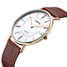 Hot sale factory direct price ultra thin stainless steel waterproof wrist watch for men